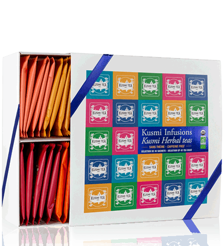 Kusmi Tea Darčekové balenie Kusmi Herbal teas 45 mušelínových vrecúšok 21707A1220