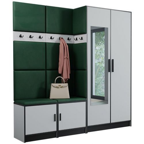 Predsieňový nábytok Roj 21 biela + Kronos 19 zelená