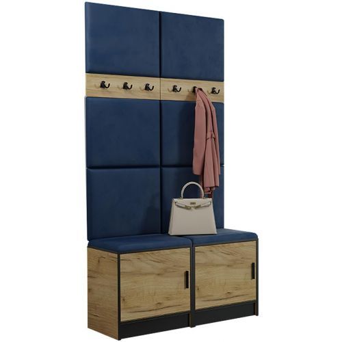 Predsieňový nábytok Roj 19 craft + Kronos 09 modrý