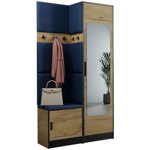 Predsieňový nábytok Roj 11 craft + Kronos 09 modrý