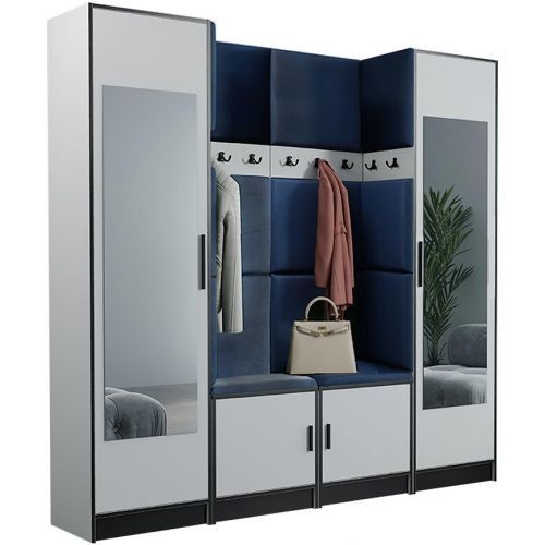 Predsieňový nábytok Roj 18 biela + Kronos 09 modrý