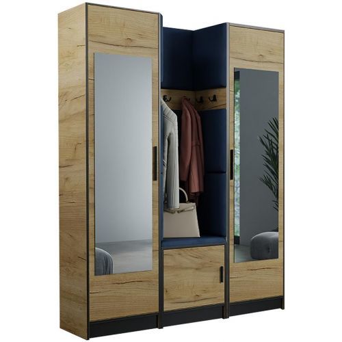 Predsieňový nábytok Roj 12 craft + Kronos 09 modrý