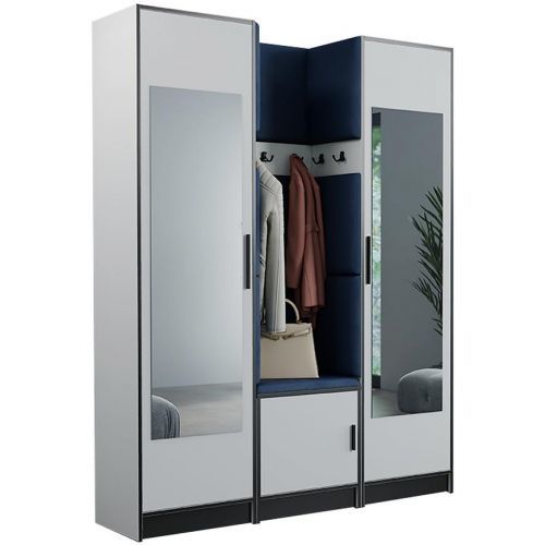 Predsieňový nábytok Roj 12 biela + Kronos 09 modrý