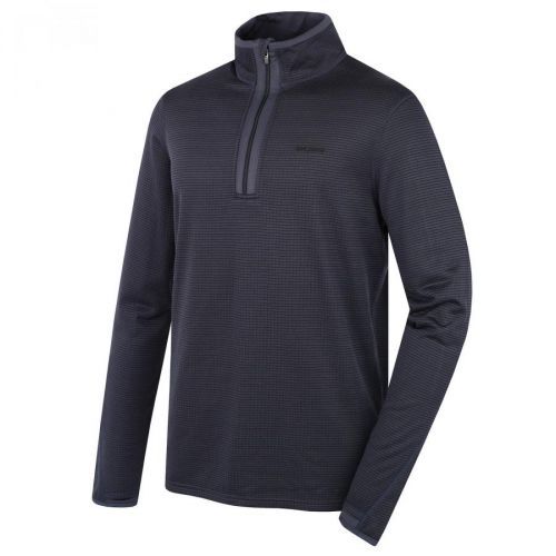 Men's sweatshirt with turtleneck HUSKY Artic M black blue