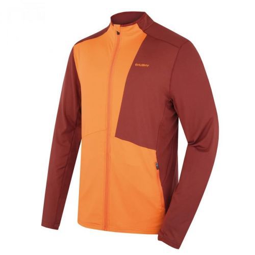 Men's sweatshirt HUSKY Tarp zip M deep brick/orange