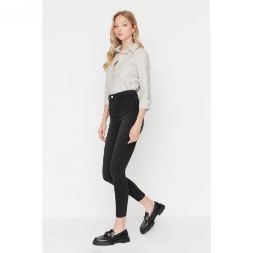 Trendyol Black High Waist Jegging Jeans