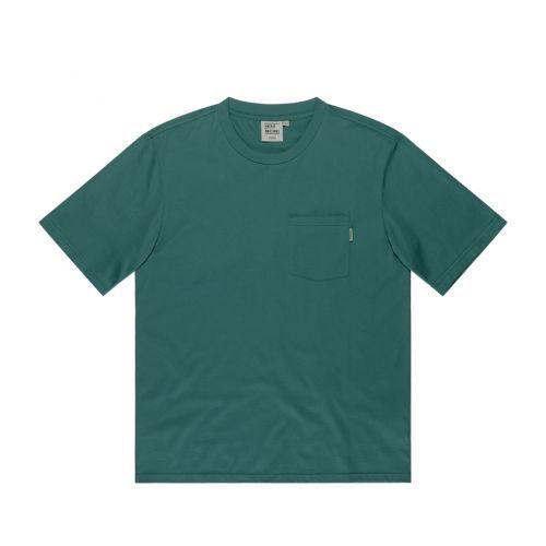 Triko Vintage Industries Gray Pocket - modré, L