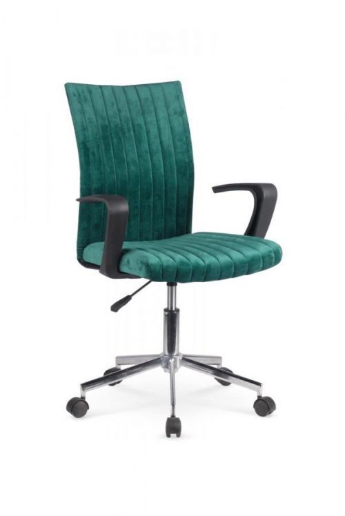 Študentská otočná stolička DORAL - zelená kids chair green