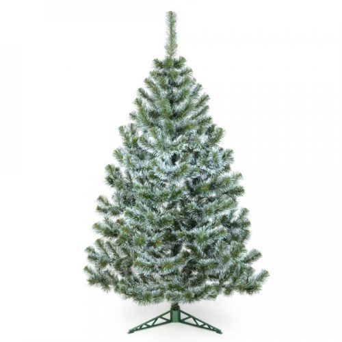 Vianočný stromček Christee 10 150 cm - zelená / biela