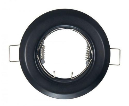 LED Solution Podhľadový rámček čierny guľatý 101174