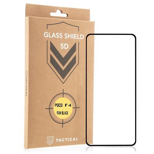 Tactical Glass Shield 5D sklo pro Poco F4/F4 5G Black