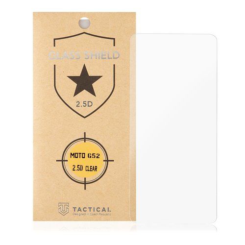 Tactical Glass Shield 2.5D sklo pro Motorola G52 Clear