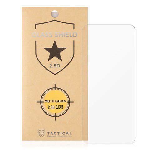 Tactical Glass Shield 2.5D sklo pro Motorola G60s Clear