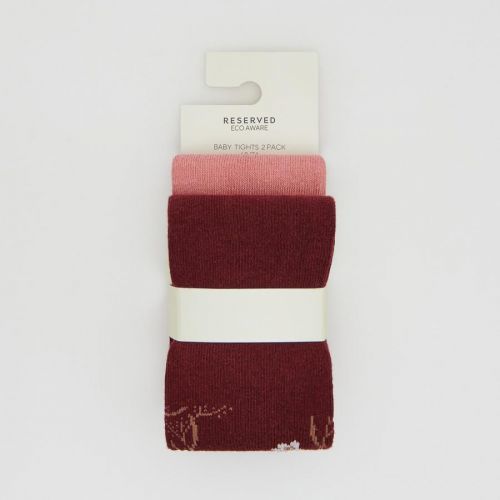 Reserved - Babies` tights multi - Ružová