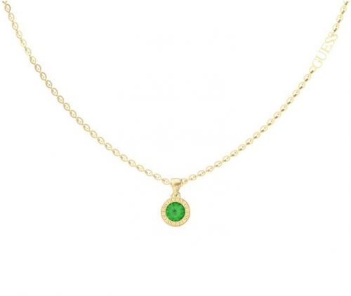 Guess Moderný pozlátený náhrdelník Color My Day JUBN02245JWYGEMT/U