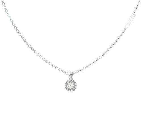 Guess Moderný oceľový náhrdelník Color My Day JUBN02245JWRHT/U