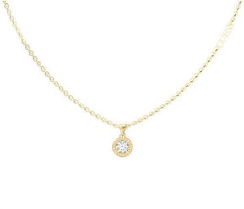Guess Moderný pozlátený náhrdelník Color My Day JUBN02245JWYGT/U