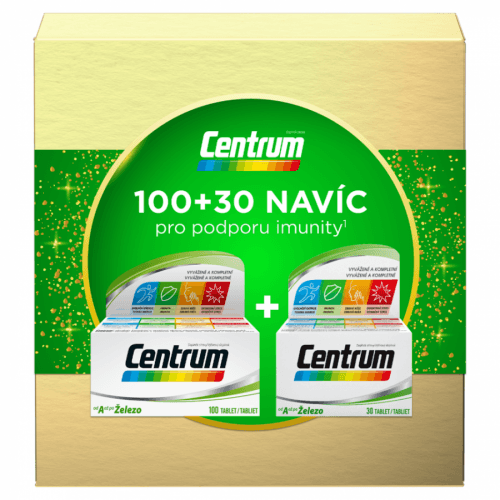 CENTRUM AZ multivitamín 100 + 30 tabliet VIANOČNÉ balenie