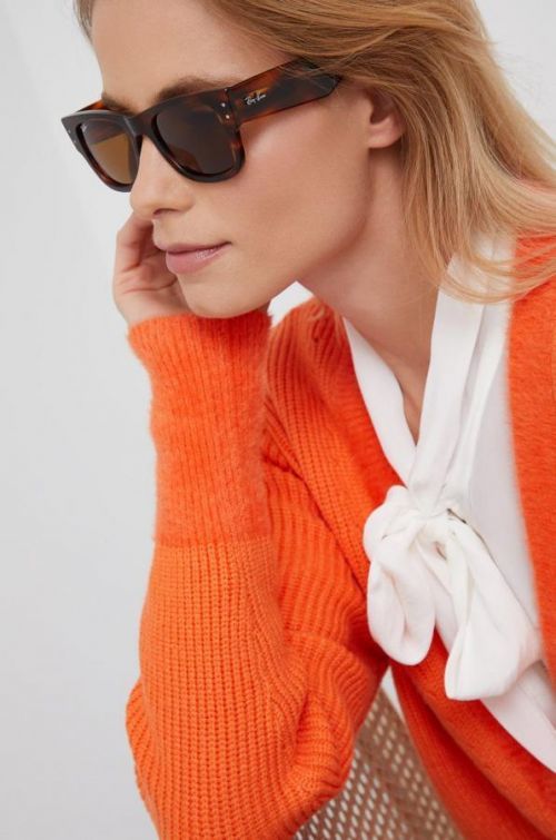 Slnečné okuliare Ray-Ban hnedá farba