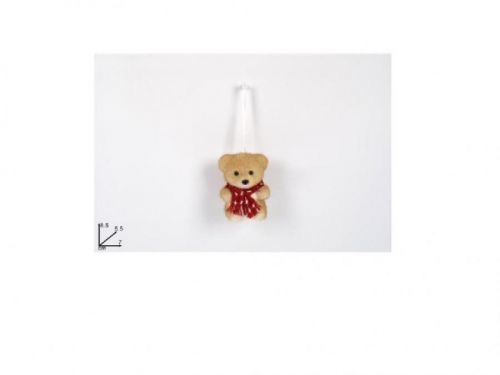 MAKRO - Medvedík vianočný 8,5cm