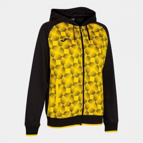 SUPERNOVA III ZIP-UP HOODIE BLACK YELLOW L
