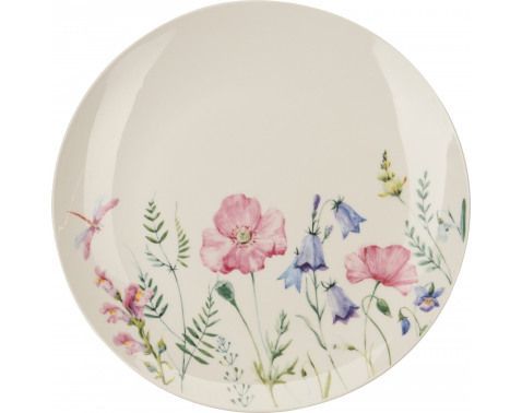 Plytký tanier 27 cm, rozkvitnutá lúka%