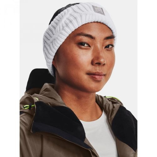 Under Armour Headband UA Halftime Fleece HB-WHT - Women