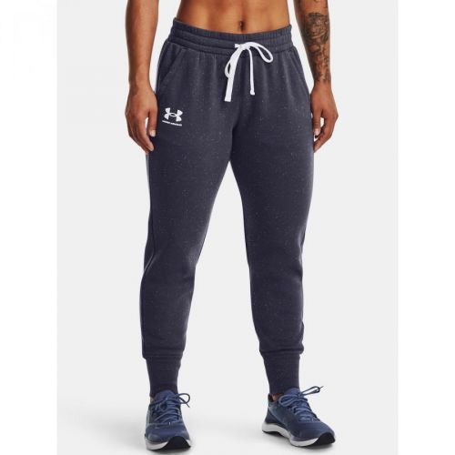 Under Armour Pants Rival Fleece Joggers-GRY - Women