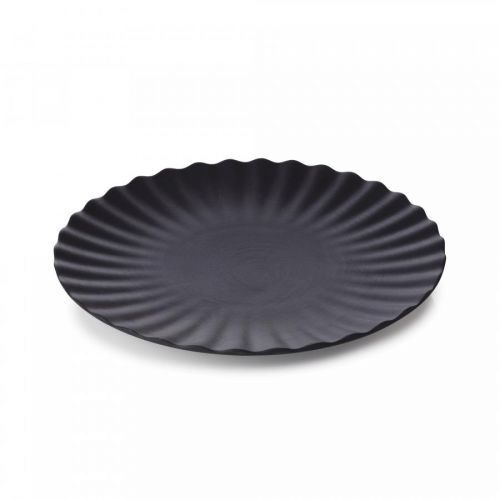 Plytký tanier Pekoe Revol čierny 21 cm