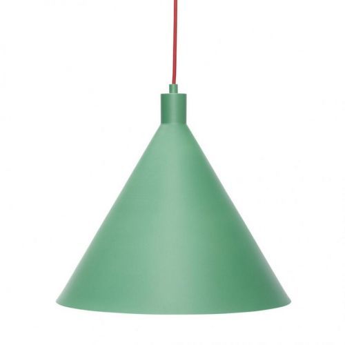 Závesné lampa YAMA Hübsch zelená