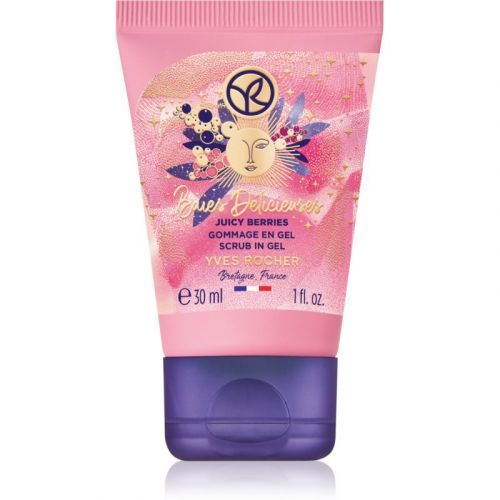 Yves Rocher NOEL Juicy Berries gélový peeling 30 ml