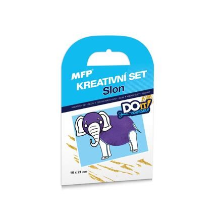 Arka Kreatívny set - Slon - fóliové technika