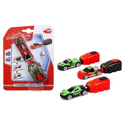 Dickie Autíčko s vystreľovacie rampou Turbo shooter, viac druhov