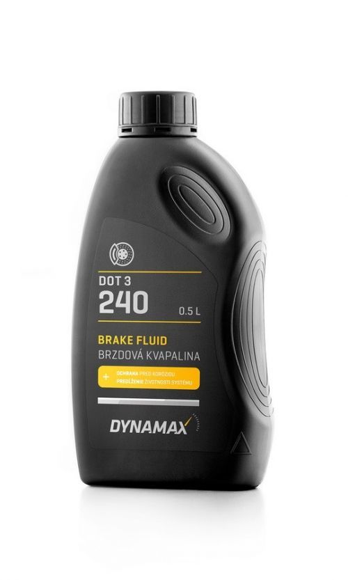 DYNAMAX Brzdová kvapalina DOT3 240 0,5L