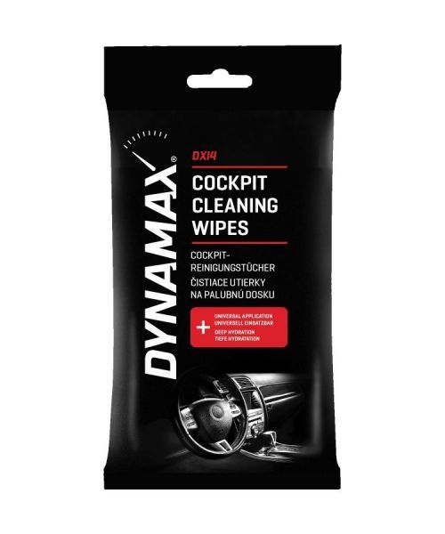 DYNAMAX Vlhčené plakové utierky na palubnú dosku 24KS DXI4