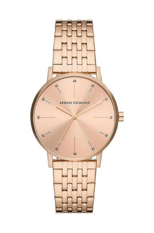 Hodinky Armani Exchange dámsky, zlatá farba