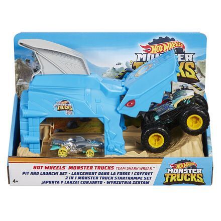 HW MONSTER TRUCKS ZÁVODNÝ HERNÝ SET ASST