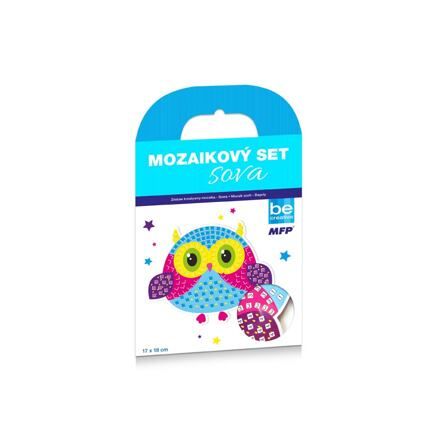 Arka Mozaikový set - Sova 17x18cm