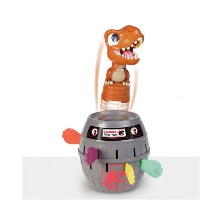TOMY - Jurský svět - Společenská hra Vyskakovací T-Rex