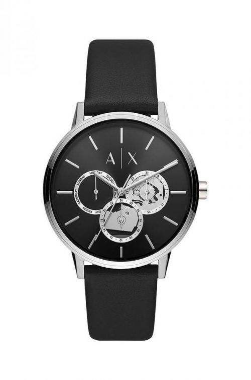 Hodinky Armani Exchange pánsky, strieborná farba