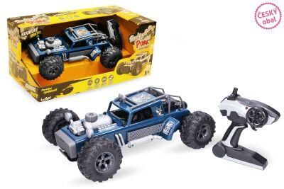 ROCK BUGGY Smoking Punk RC 38 cm modrá - Český obal