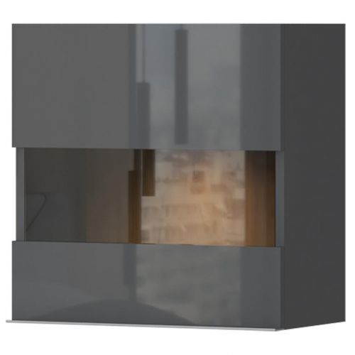 Závesná skrinka Onyx VK55-1KS/ON anthracite/pacific walnut