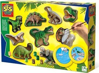 Odlievanie a maľovanie – dinosaury