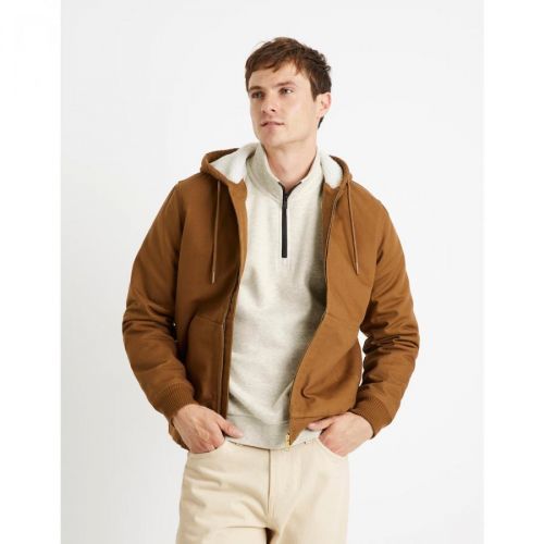Celio Zippered Jacket Cuhoodie - Men
