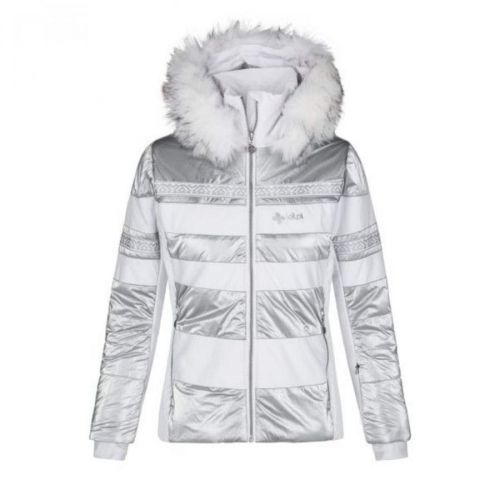 Women's ski jacket Kilpi DALILA-W WHITE