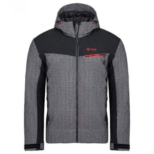 Men's ski jacket Kilpi FLIP-M DARK GRAY