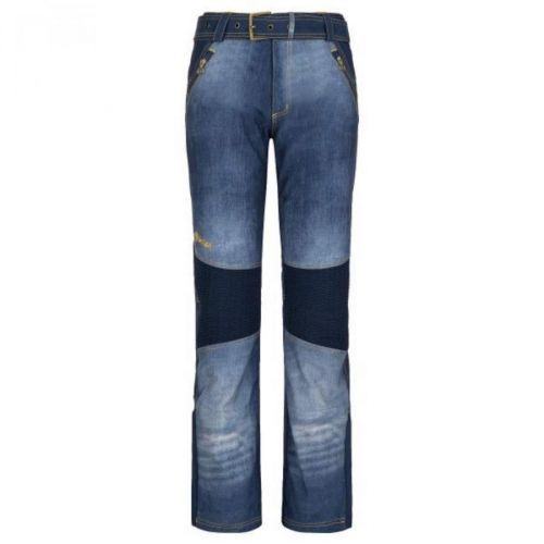 Women's softshell ski pants Kilpi JEANSO-W BLUE