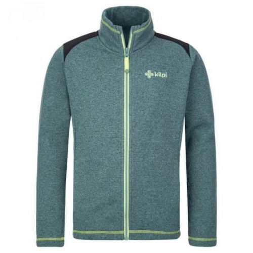 Boys Kilpi REGIN-JB DARK GREEN fleece sweater