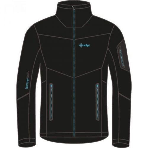 Men's functional sweatshirt Kilpi TEAM FLEECE-M BLACK