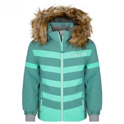 Girls ski jacket Kilpi MASSIMA-JG TURQUISE